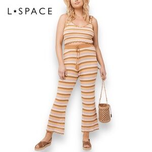 L*Space Turn the Tide Top Womens Size Small S Cancun Stripe‎